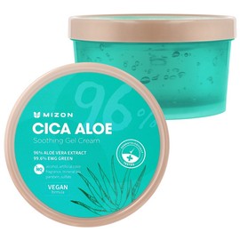 Mizon Cica Aloe Soothing Gel Cream, 1 unit, 300g / 미즈온 시카 알로에 수딩 젤 크림, 1개, 300g