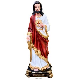 BHEII >Sacred Heart of Jesus/Sagrado Corazon De Jesus 24" Tall Religion & Spirituality