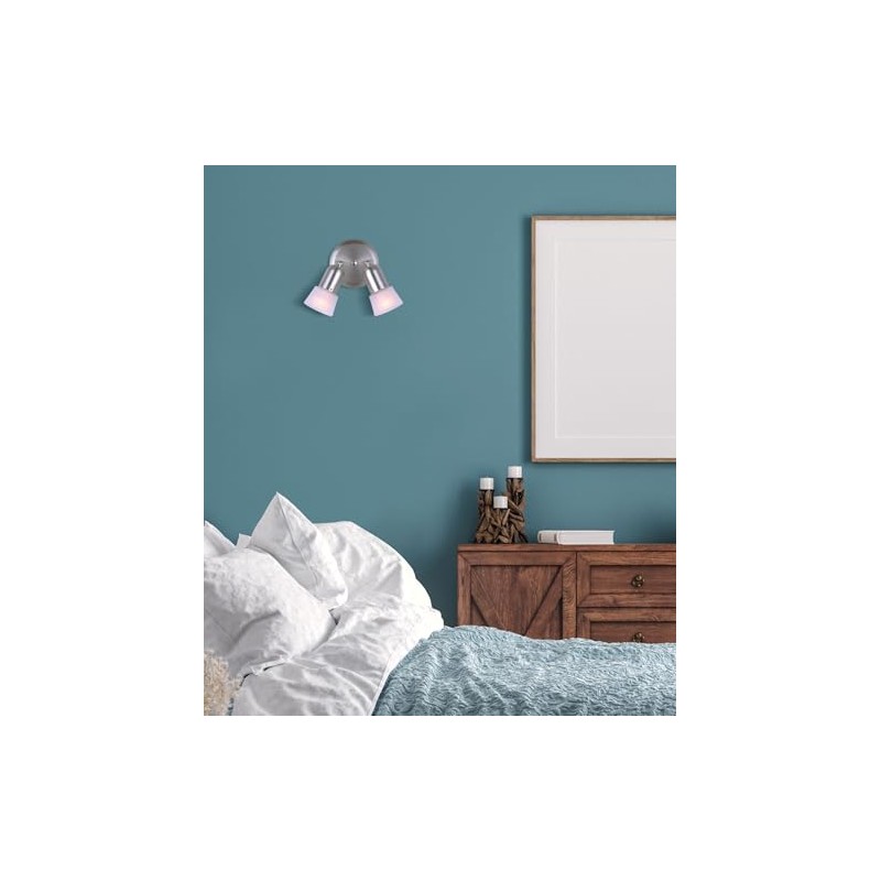 CANARM ICW5251 Ceiling/Wall Omni 2 Light, Chrome