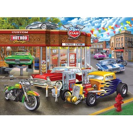 Hot Rod Garage 1000 Piece Puzzle