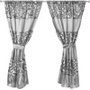 Zahari Home Sinatra Window Curtain Stylish Bathroom Window Curtain,36" x