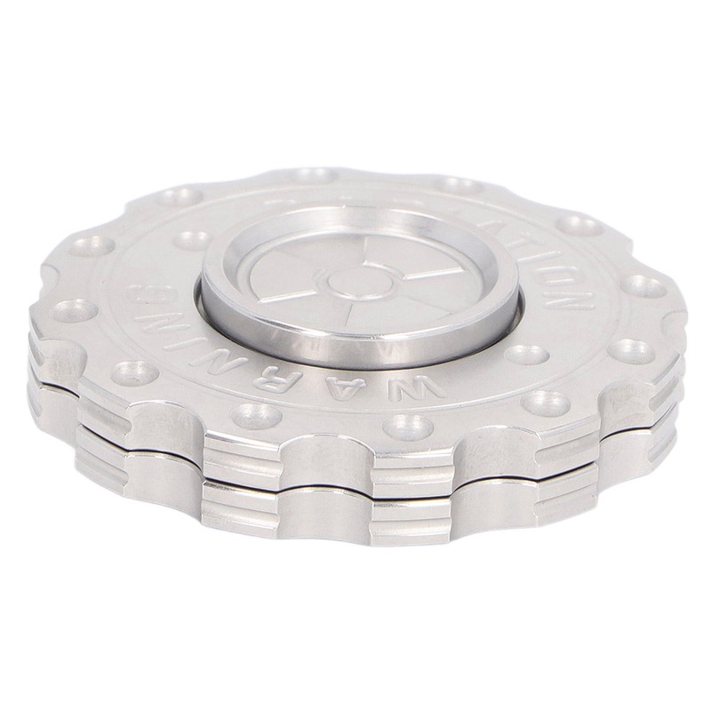 Gear Coin Slider Toy Round Gear Metal Push Slider Fingertip