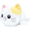 Kawaii Plush Calico Cat Pillow – Soft Sleeping Cat Stuffed