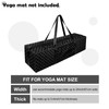 Bruwaa Yoga Bag for Mats & Accessories, Adjustable Strap, Full-Zip