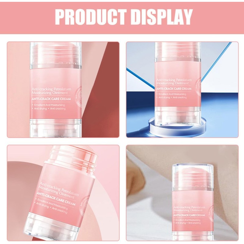 Crema para Pies Terapéutica Anti Grietas para Manos Secas Rosa