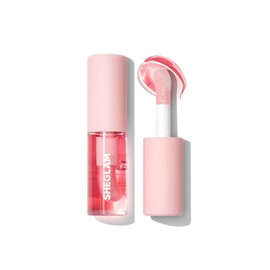 SHEGLAM Jelly Wow Aceite labial hidratante no pegajoso Brillo labial hidratante y voluminizador - Berry Involved