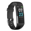 T10 Silicone Watchband Touching Control Smart Bracelet Intelligent Heart Rate