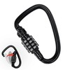 DOKEEP Carabiner Anti-Theft Heavy Duty Free-Setting D-Lock Dial Type Carabiner