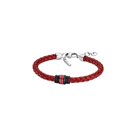 Pulsera Lotus Style Urban Man para Caballero en Tono Rojo
