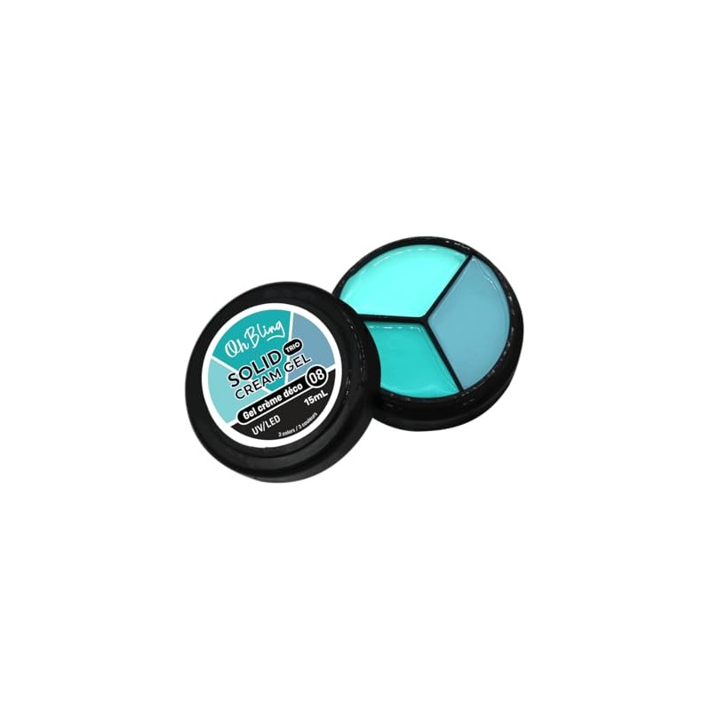 Oh Bling Solid Gel Cream Trio 15mL #08