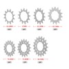 HOUSON Single Speed ​​Freewheel, Bicycle Cassette Gear Sprockets Freewheel Parts