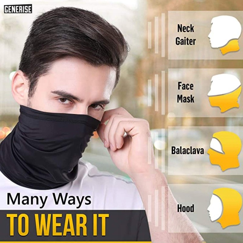 Generise Snood Face Mask Snoods for Men, Women - x1