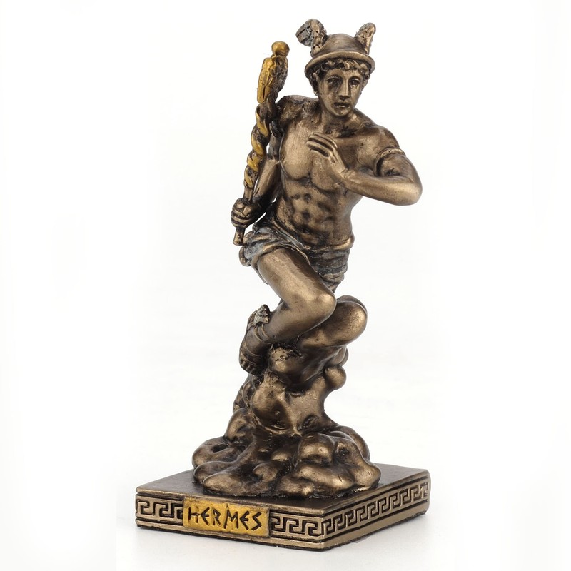 Veronese Design 3 1/2 Inch Greek Gods Miniature Figurine (Hermes,