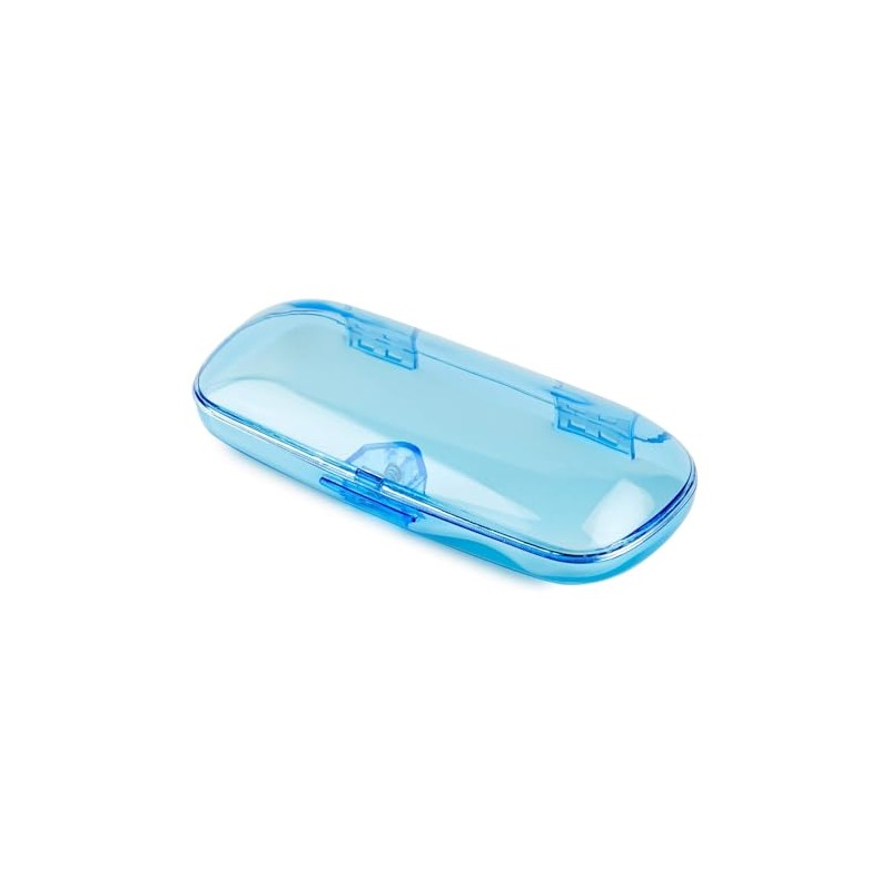 Tacy MP-6-11 Glasses Case, Stylish, Hard Case, Push Type, Lightweight,