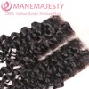 ManeMajesty 12A Kinky curly human hair bundles 3 Pcs 12