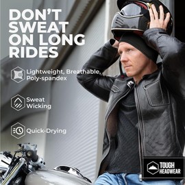 Cooling Skull Cap for Men - Hard Hat Liner, Cycling Cap, Head Caps for Men, Helmet Liner for Motorcycle