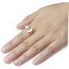 FOMIYES Open Ring Aesthetic Star Moon Ring for Women Statement