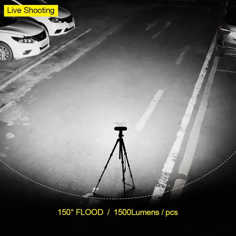 EXZEIT Led Boat Lights, 2 pc Deck/Dock Marine Lights 3000LMS