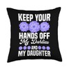 Dahlia Seeds for Planting Dahlia Enthusiast Black Dahlias Throw Pillow