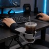 Desk Cup Holder Clip for Office Desks - Adjustable Space-Saving
