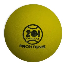 Pelota Frontenis Amarilla 201 – Bote con 3 piezas