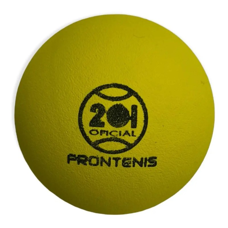 Pelota Frontenis Amarilla 201 – Bote con 3 piezas