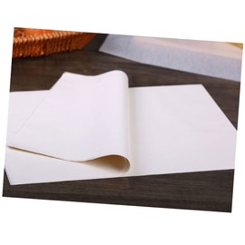 Tofficu 500pcs Parchment Baking Sheets Food Non Stick Baking Mat Paper Baking Sheets for Fruit Leather Baking