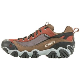 Oboz Men's Firebrand II Low B-DRY Hiking Shoe, Earth, 10 Wide