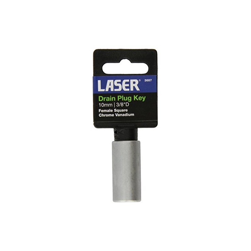 Laser 3687 Drain Plug Key - Female Square 10Mm