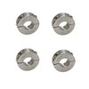 Summit Brand 1'' ID 2C-100-S Double Split Shaft Collar Stainless