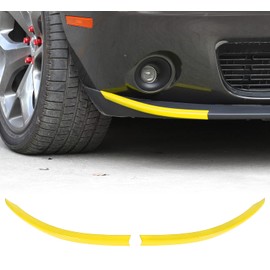 Voodonala Embellecedor Decorativo Compatible with Compatible withchoques Delantero Dodge Challenger SXT Compatible with Challenger 2015-2021 (Amarillo, 2 Unidades)