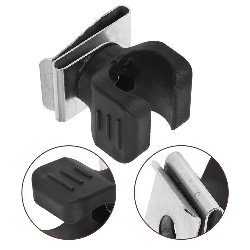 VILLFUL Hard Hat Light Clip Holder Sturdy Helmet Flashlight Mount
