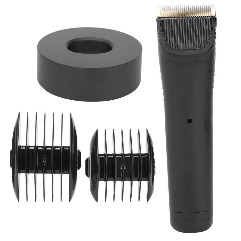 Men Electric Hair Clipper Cutter LCD Display Guide Combs Hair