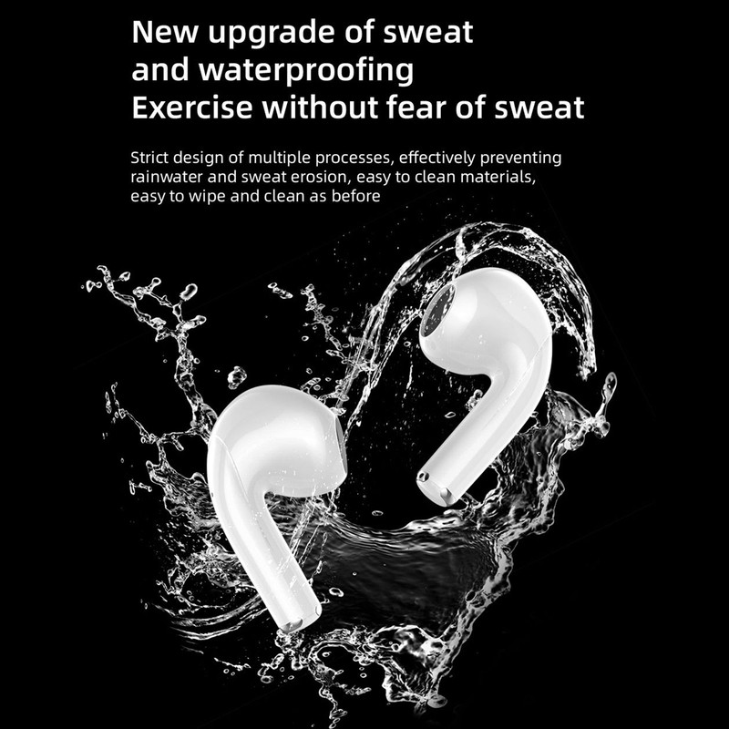Wireless Earbuds For Music Wireless BT 5.3 Earbuds With Led
