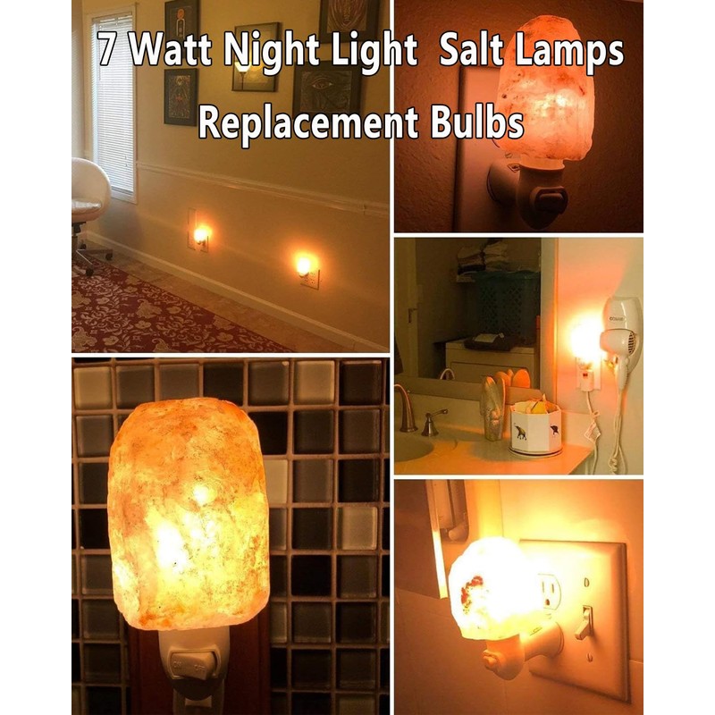Snnalosses 7 Watt Night Light Bulb Warm White Replacement Bulbs