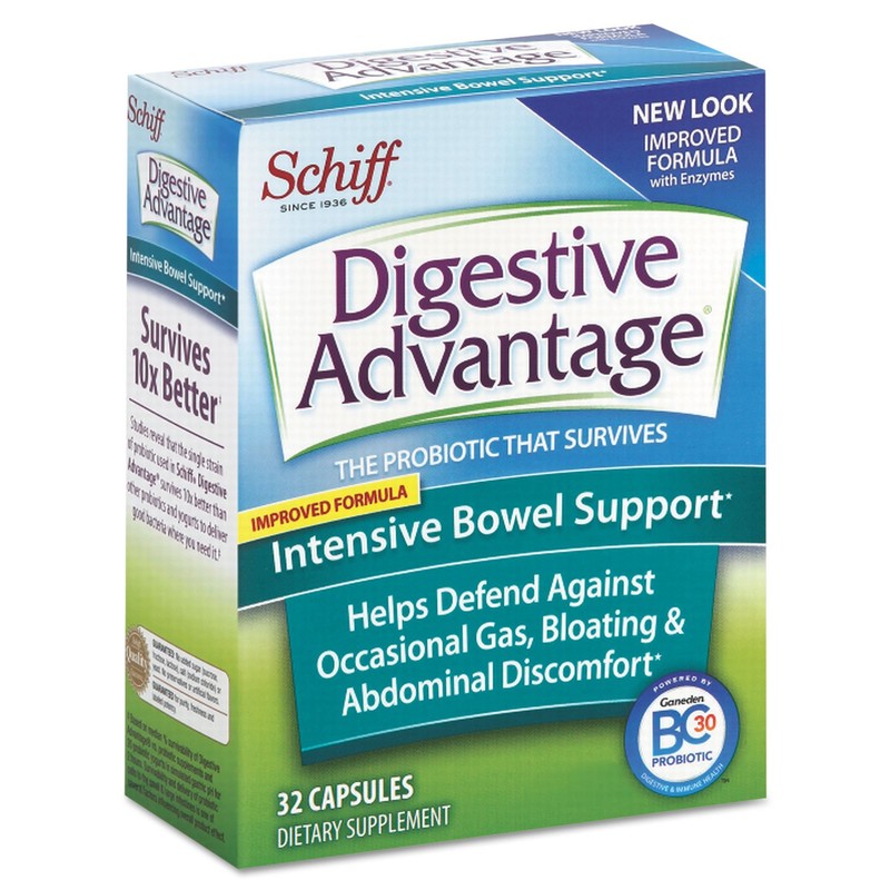 Digestive Advantage Probiotic Intensive Bowel Support Capsule, 32 Per Package
