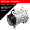 cciyu Air Conditioning Compressor for N-issan Altima 3.5L 2007-2012 Replaces