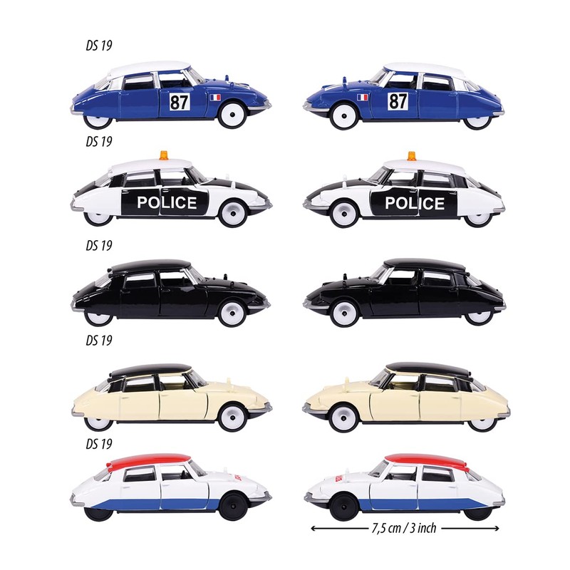 Majorette Citroën DS19 5 Pieces Gift Pack