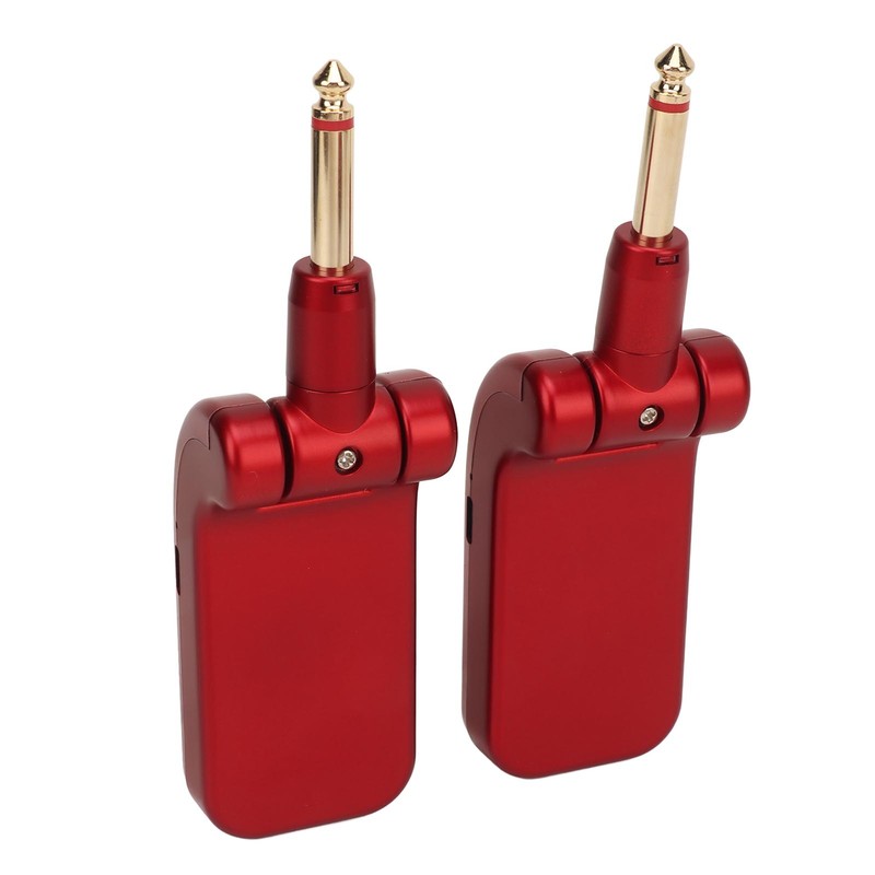 Wireless Guitar Transmitter Receiver Audio Transmission Upgraded USB Rechargeable Battery