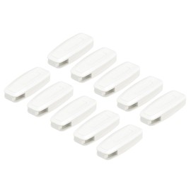 uxcell Blind Cord Weight, 16Pcs 80mm Curtain Window Shutter Beaded Blinds Chain Handle Roman Vertical Roller Shade Accessories, White