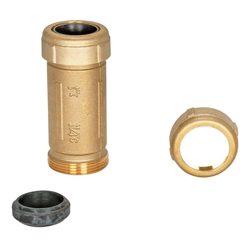 Eastman 5 Inch Long Pattern Compression Coupling, 1 Inch IPS