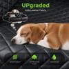 SUV Cargo Liner for Dogs, Upgraded Scratch-proof Leather 15.79" Heightened