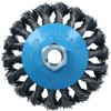 4 Pack Twist Knot Wire Brush/Wheel 115mm for Angle Grinder