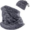 Unbranded Winter Fleece Neck Warmer Gaiter Adjustable Ski Face Mask