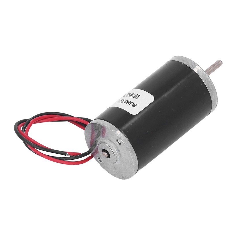 DC Gear Motor Self Locking Aluminum Shell Brass Coil Strong
