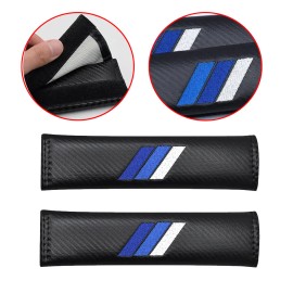 JYMAOYI 2Pcs Car Safety Strap Accessories Seat Belt Shoulder Pad Cushion Protector Cover