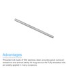 sourcing map Fully Threaded Rod M4 x 70 mm 0.7