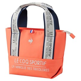Coq Sportif QQCXJA43 Mini Tote Bag, Logo Tape Design, Cart Bag, Round Golf, OR00 (orange)