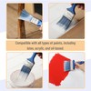 Bates- Paint Brushes for Walls, 5 Pack, Wall Paint Brushes(0.5"/1"/1.5"/2"/4"),