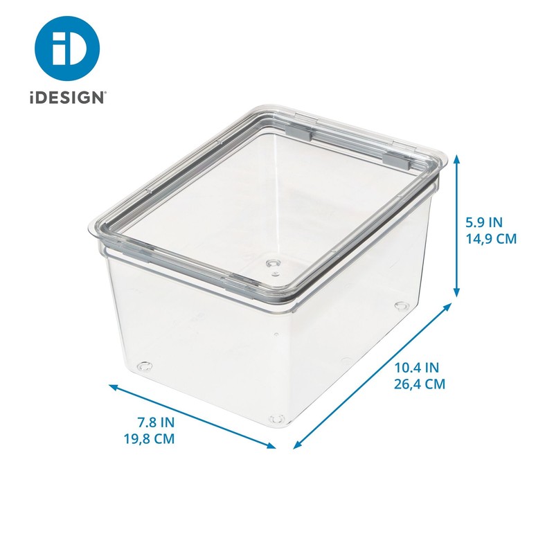 IDESIGN Large Tall Dry Goods Storage Bin, The Fresh Collection